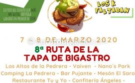Bigastro 8th Ruta de la Tapa 7th & 8th March 2020