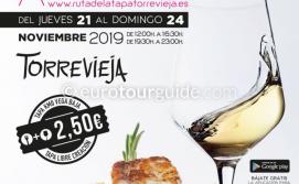 Torrevieja 17th Tapas Route 21st-24th November 2019