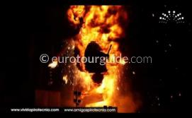 Fallas 2012 Valencia. Crema Falla Municipal