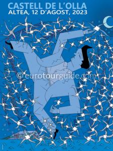 EuroTourGuide Altea Castell de l'Olla Fireworks EuroTourGuide Altea Castell de l'Olla Fireworks