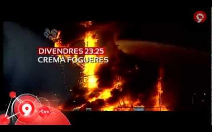 RTVV La crema de les Fogueres, este divendres a TVV