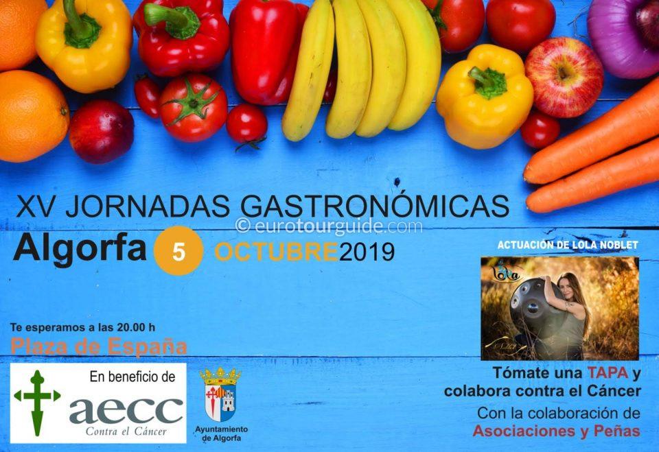 Algorfa XV Jornadas Gastronomicas 2019 Algorfa Tapas Day 15th Gastronomic Day 5th October 2019