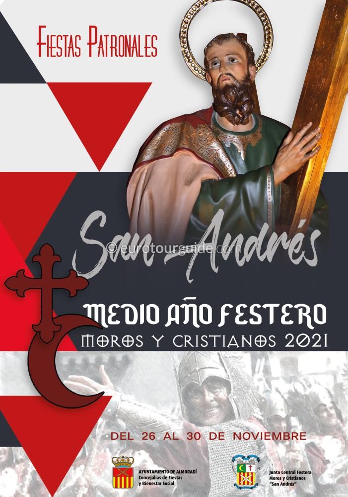 Almoradi Patron Saints Fiesta 2021 Almoradi San Andres Fiesta 26th-28th November 2021