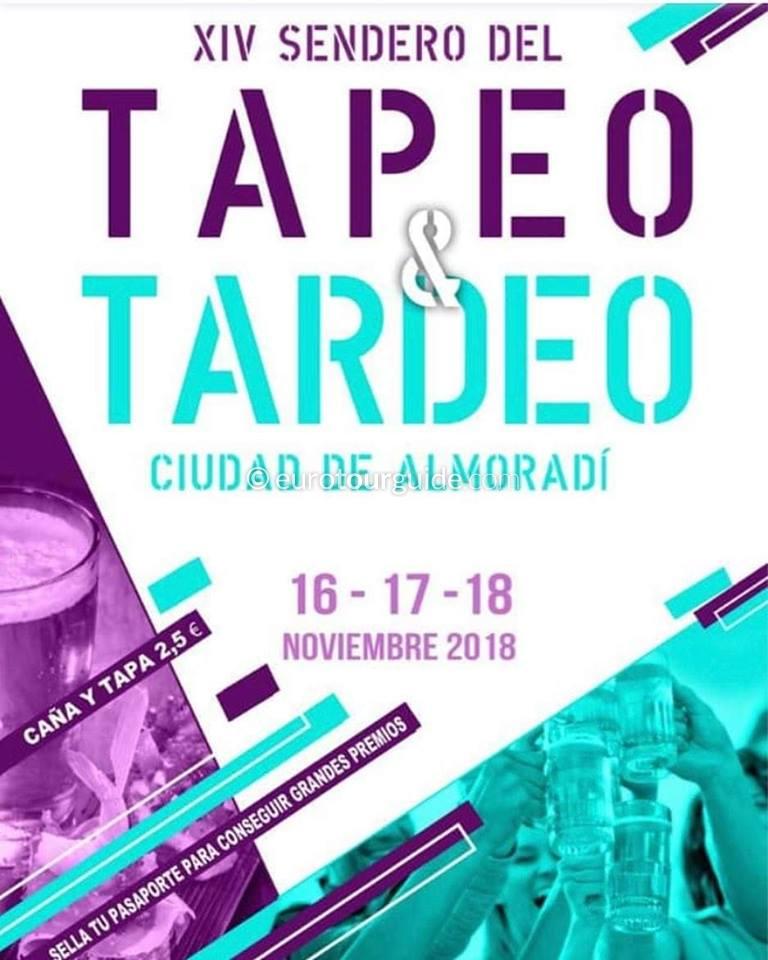Almoradi XIV Sendero del Tapeo 2018 Almoradi 14th Tapas Path 16th-18th November 2018