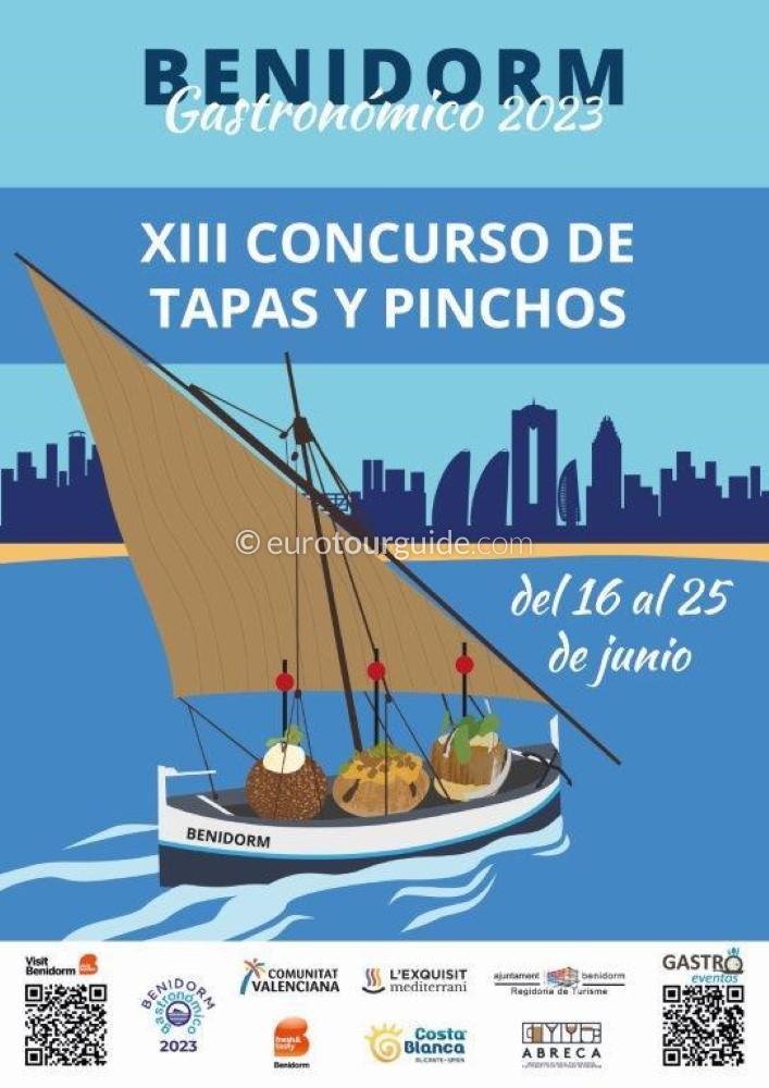 EuroTourGuide Benidorm Tapas and Pinchos