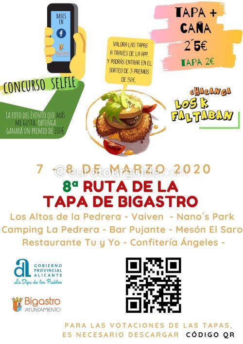 Bigastro VIII Ruta de la Tapa 2020 Bigastro 8th Ruta de la Tapa 7th & 8th March 2020