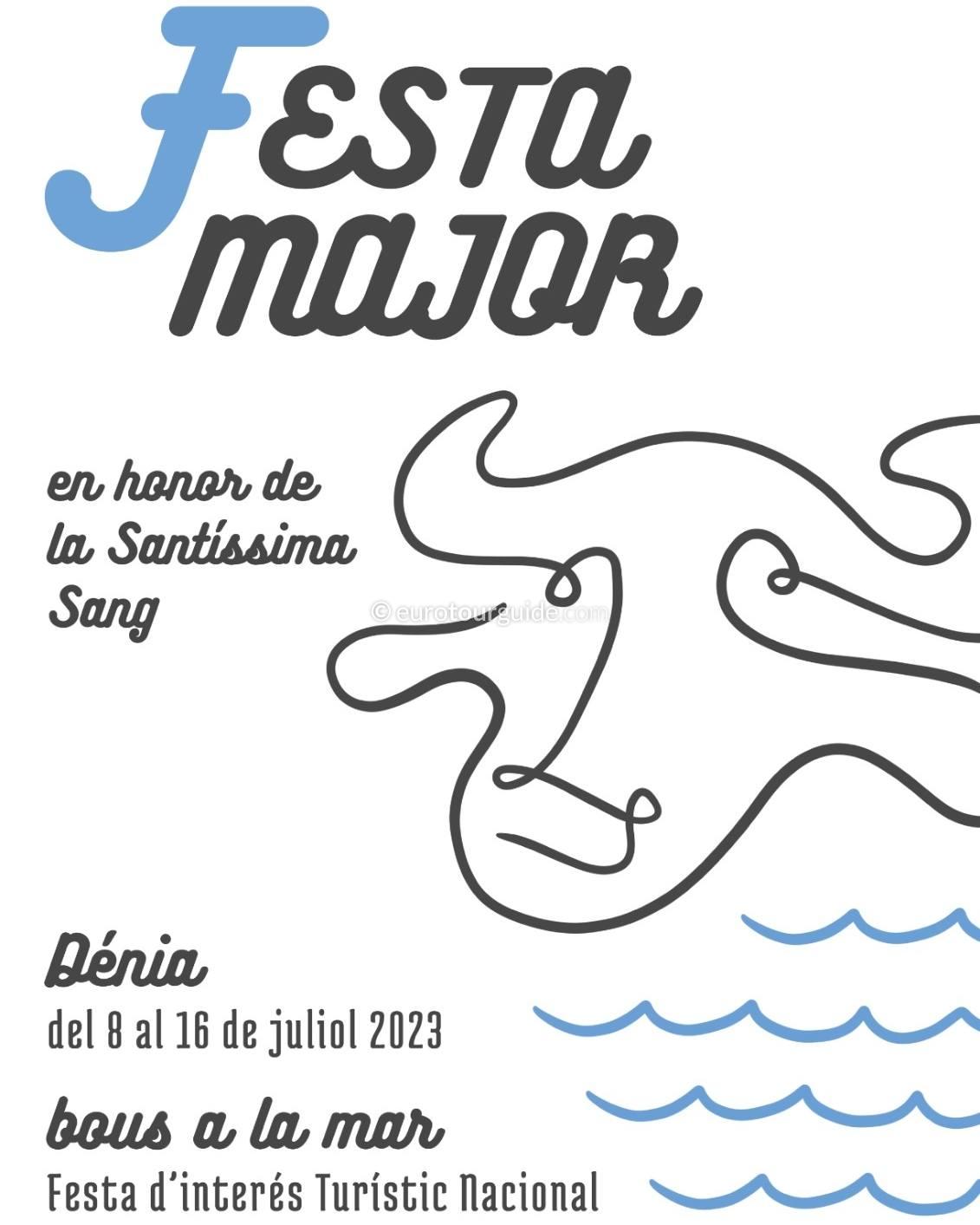 EuroTourGuide Denia Fiesta Bulls in the Sea EuroTourGuide Denia Fiesta Bulls in the Sea