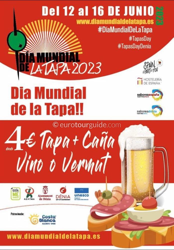 EuroTourGuide Denia World Tapas Day EuroTourGuide Denia World Tapas Day