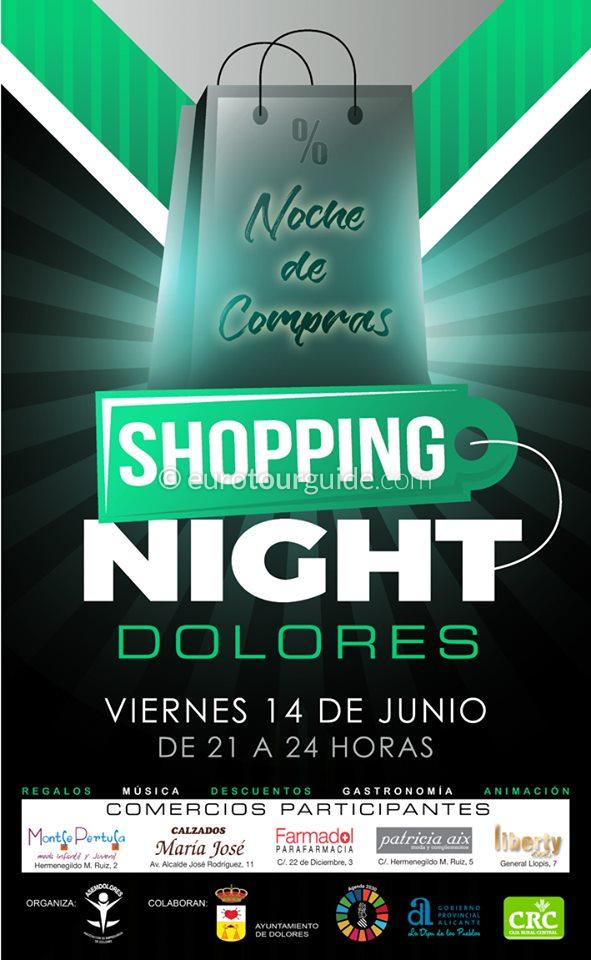 Dolores Shopping Night 14th June 2019 Dolores Shopping Night 14th June 2019