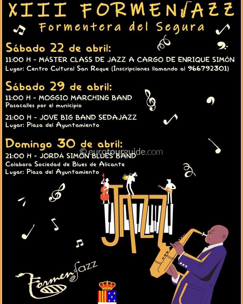 EuroTourGuide Formentera del Segura Jazz Festival EuroTourGuide Formentera del Segura Jazz Festival