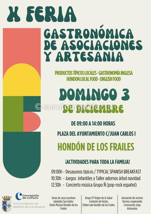 Hondon de los Frailes Gastronomic Fair Hondon de los Frailes Gastronomic Fair