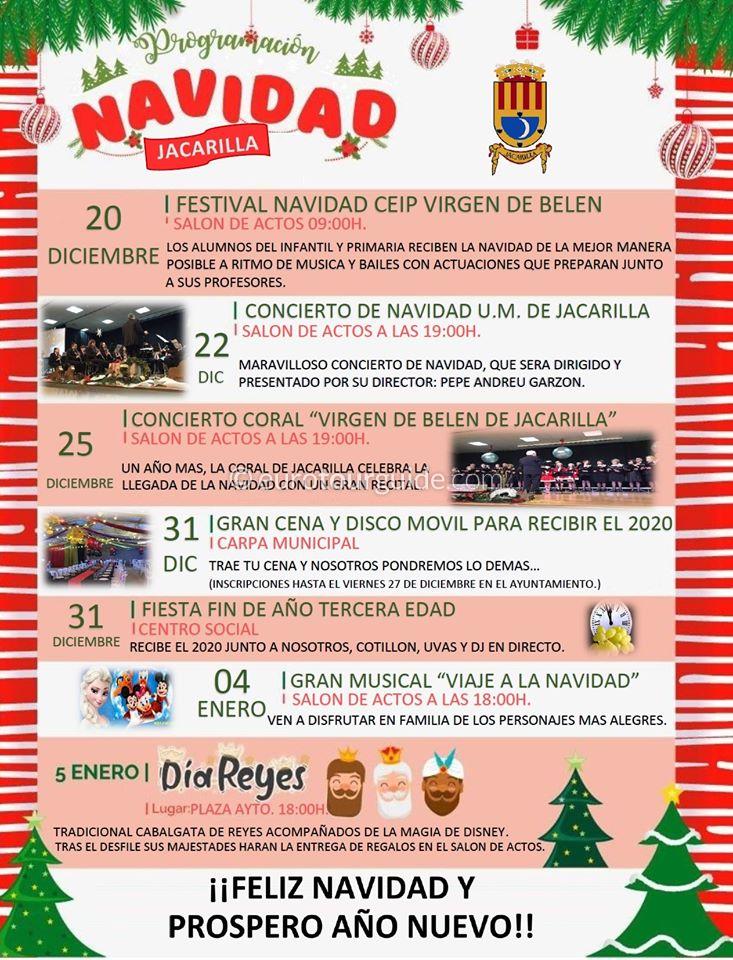 Jacarilla Navidad 2019/20 Jacarilla Christmas Activities 2019/20