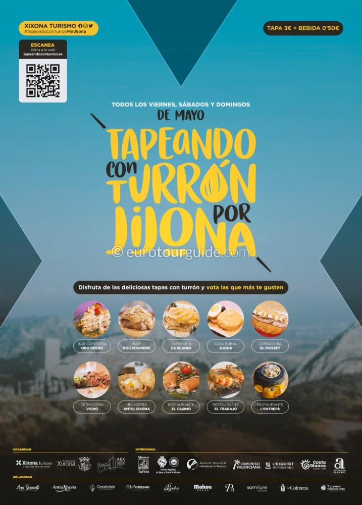 EuroTourGuide Jijona Turron Tapas EuroTourGuide Jijona Turron Tapas