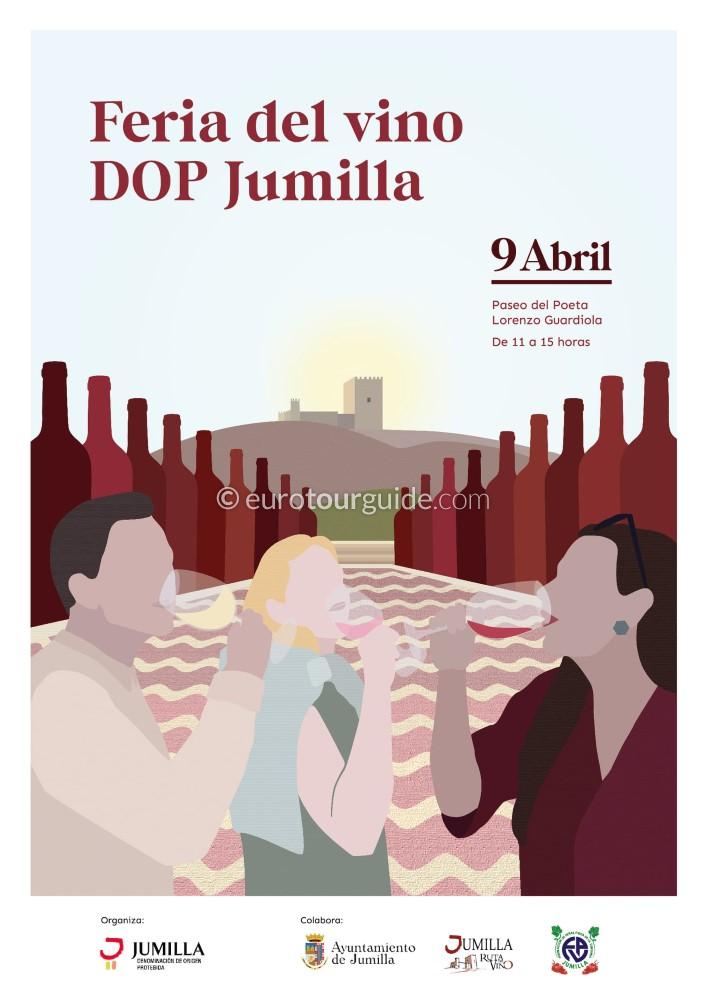 EuroTourGuide Jumilla Feria del Vino DOP 9th April 2022 EuroTourGuide Jumilla Wine DO Fair 9th April 2022