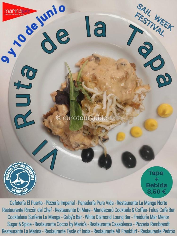 EuroTourGuide La Manga Tapas EuroTourGuide La Manga Tapas