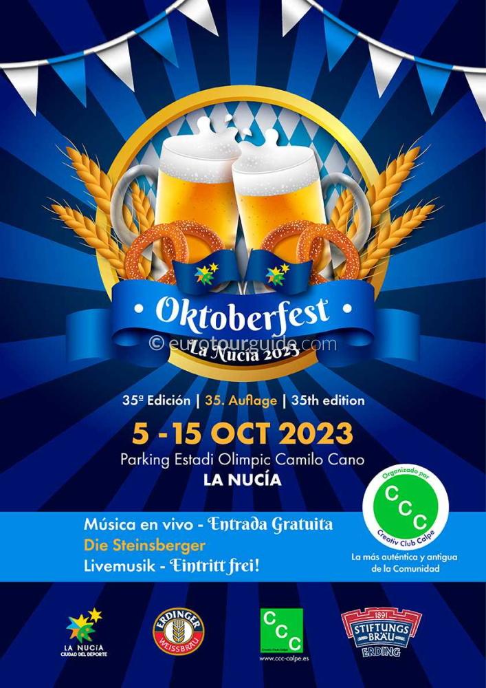 EuroTourGuide Coachtrips Calpe La Nucia Beer Festival EuroTourGuide Coachtrips Calpe La Nucia Beer Festival