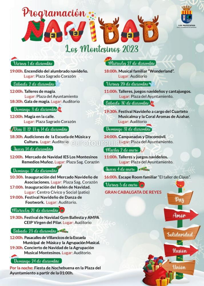 Los Montesinos Christmas Activities Los Montesinos Christmas Activities
