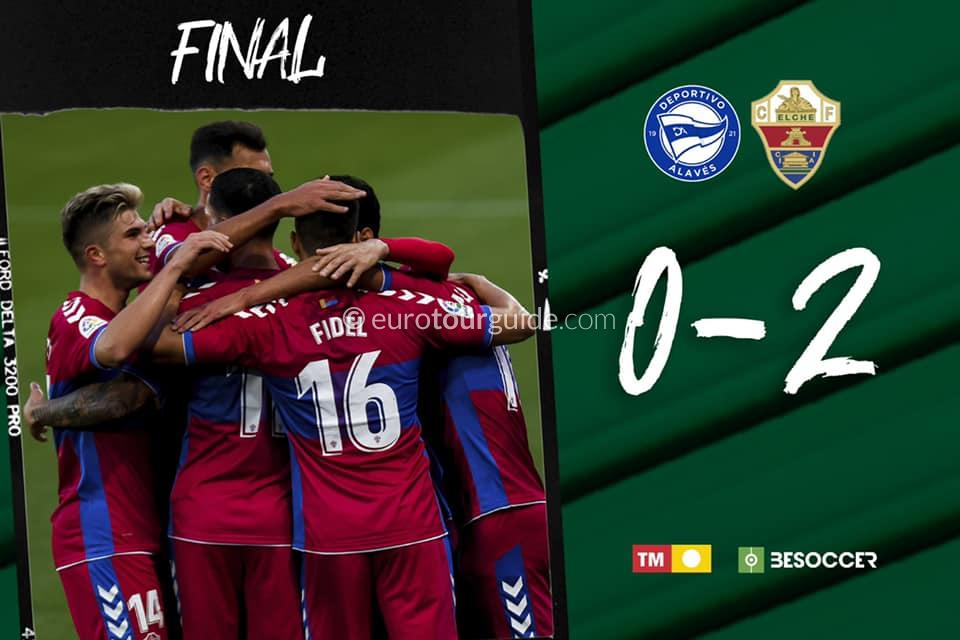 EuroTourGuide Match Report Alaves v Elche CF EuroTourGuide Match Report Alaves v Elche CF