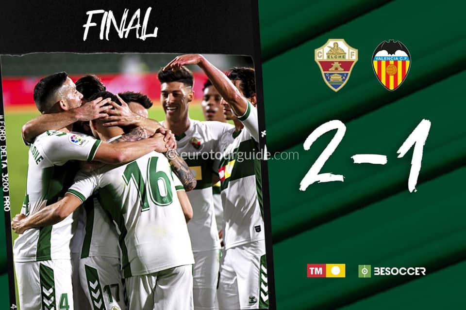 EuroTourGuide Match Report Elche CF v Valencia EuroTourGuide Match Report Elche CF v Valencia