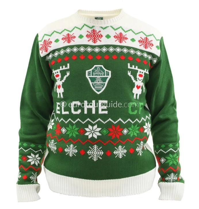 EuroTourGuide Elche CF Christmas Jumper & Matches EuroTourGuide Elche CF Christmas Jumper & Matches