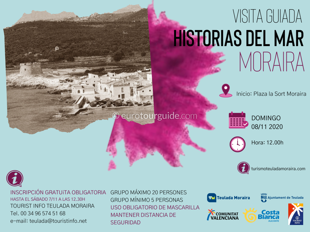 EuroTourGuide Moraira Free Guided Visit 2020 EuroTourGuide Moraira Free Guided Visit 8th November 2020