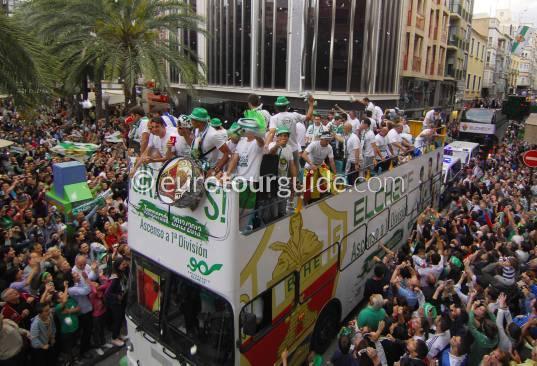 Elche CF Promotion to La Liga 2013 Elche CF Promotion to La Liga 2013