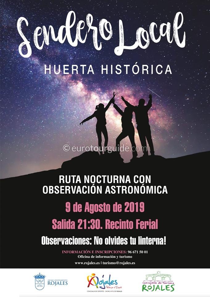 Rojales Free Guided Walk Nocturnal Countryside 9th august 2019 Rojales Free Guided Walk Nocturnal Countryside 9th august 2019