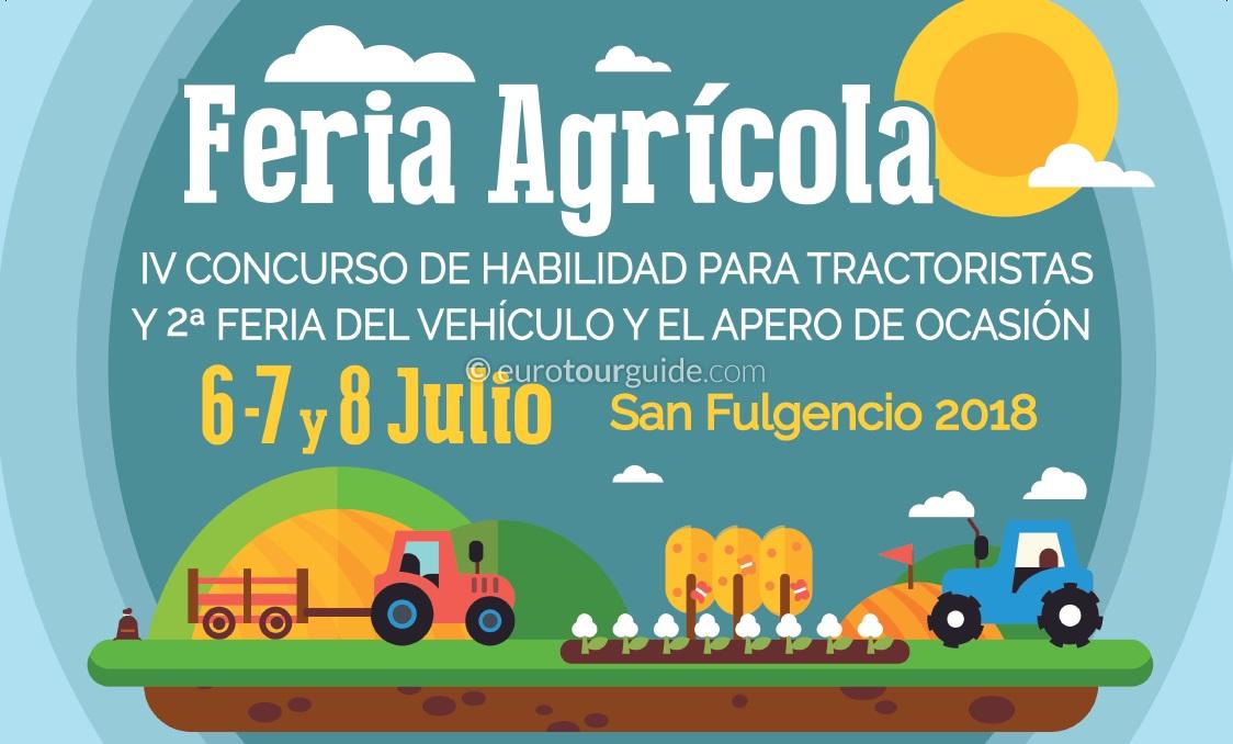 San Fulgencio IV Concurso de Tractoristas 2018 San Fulgencio Tractor Festival 6th-8th July 2018