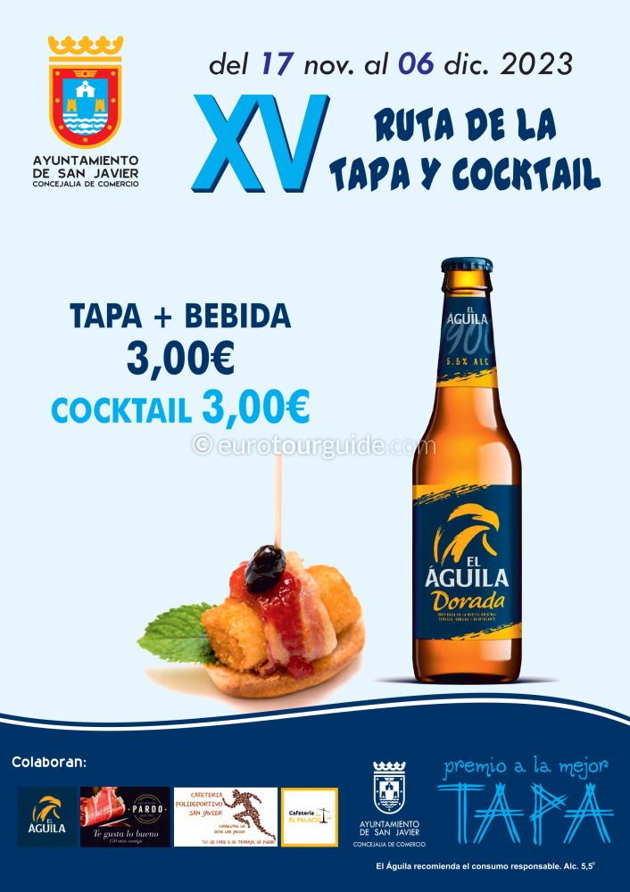 EuroTourGuide Coach Tours San Javier Tapas Route EuroTourGuide Coach Tours San Javier Tapas Route