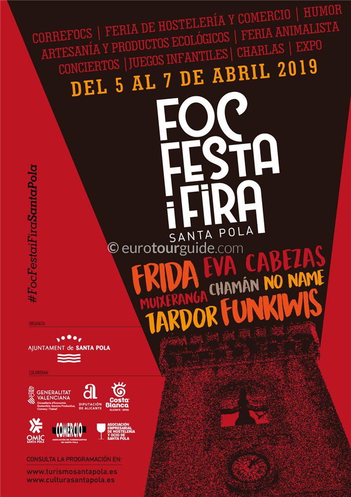 Santa Pola Foc Fair 5th-7th April 2019 Santa Pola Foc Fair 5th-7th April 2019