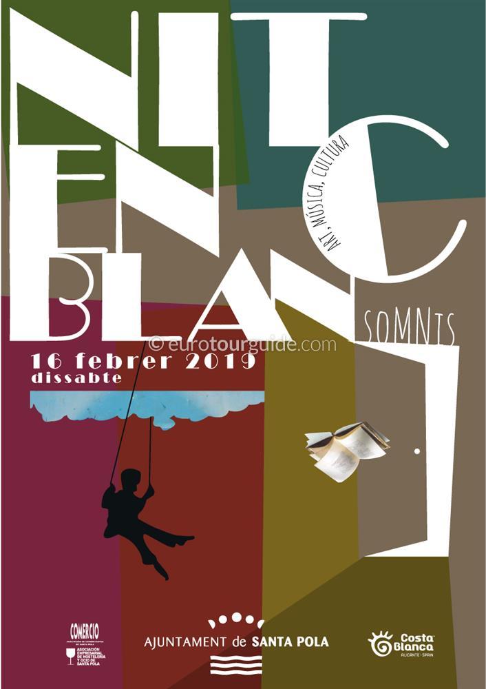 Santa Pola Nit en Blanc 2019 Santa Pola Nit en Blanc 16th February 2019