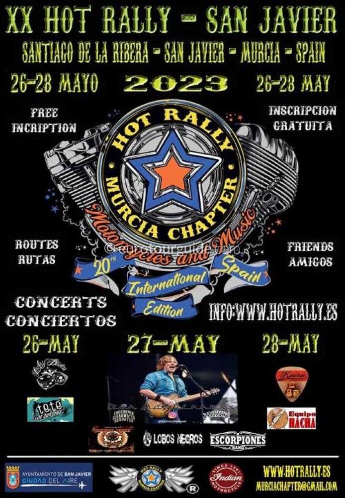 EuroTourGuide Santiago de la Ribera Hot Rally EuroTourGuide Santiago de la Ribera Hot Rally