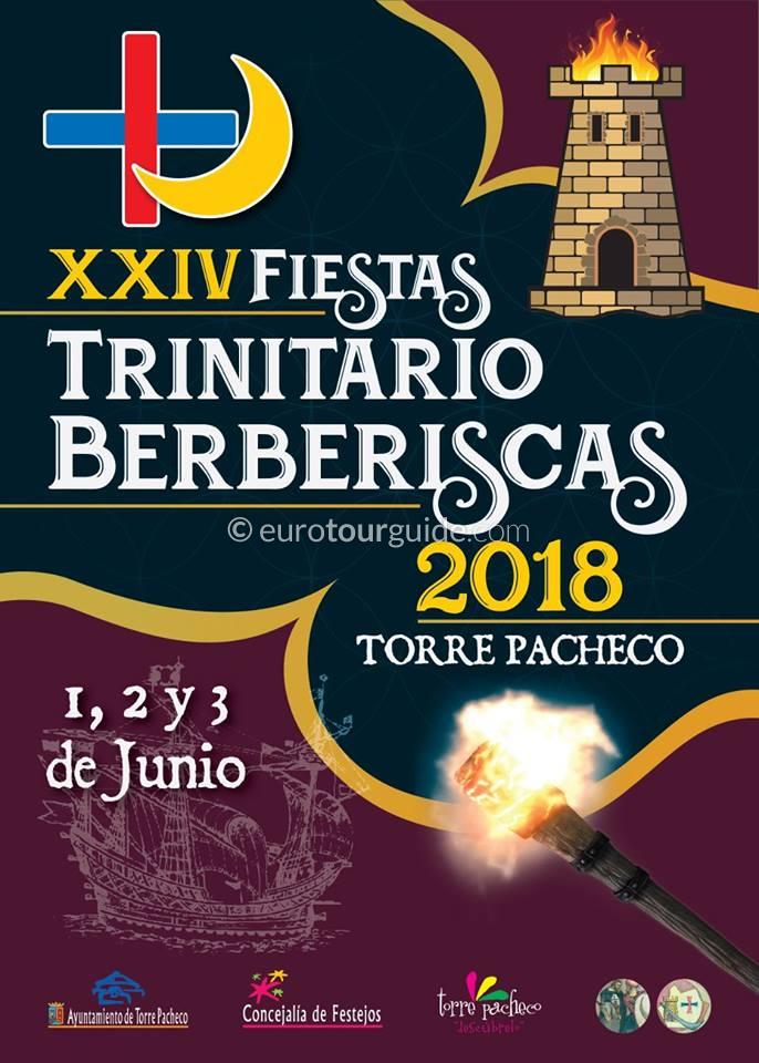 Torre Pacheco XXIV Trinitario Berberiscas Fiesta 2018 Torre Pacheco 24th Trinitario Berberiscas Fiesta 1st-3rd June 2018