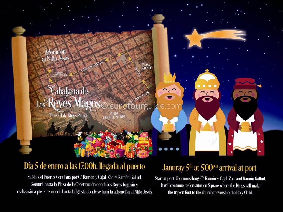 Torrevieja La Cabalgata de Reyes 2020 Torrevieja Three Kings 5th January 2020