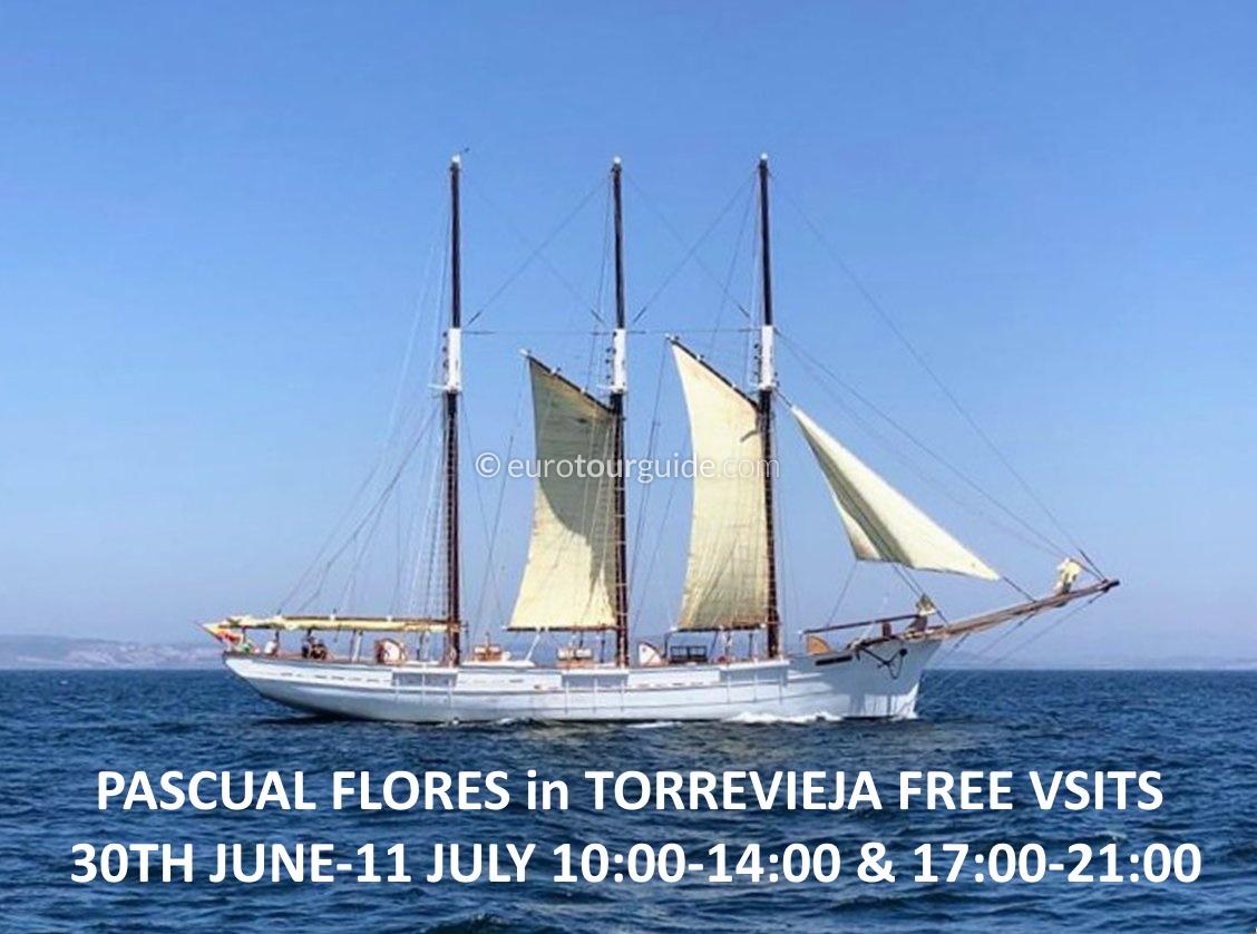 EuroTourGuide Torrevieja Ship Pascual Flores July 2021 EuroTourGuide Torrevieja Ship Pascual Flores July 2021