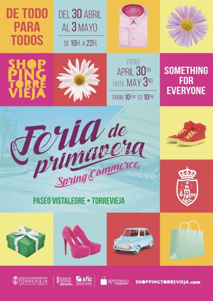 Torrevieja Feria de Primavera 2015 Torrevieja Spring Discount Shopping Fair 30th April - 3rd May 2015
