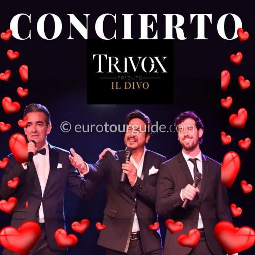 EuroTourGuide Coach Tour 16th February 2024 Valentines Il Divo Tribute Concert Busot Caves