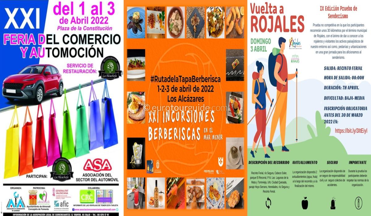 EuroTourGuide Weekly What's On Newsletter 03rd April 2022 EuroTourGuide Weekly What's On Newsletter 03rd April 2022