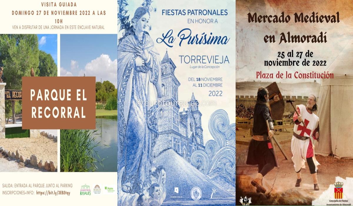 EuroTourGuide Coach Tours What's On Costa Blanca South November 27th 2022 EuroTourGuide Coach Tours What's On Costa Blanca South November 27th 2022